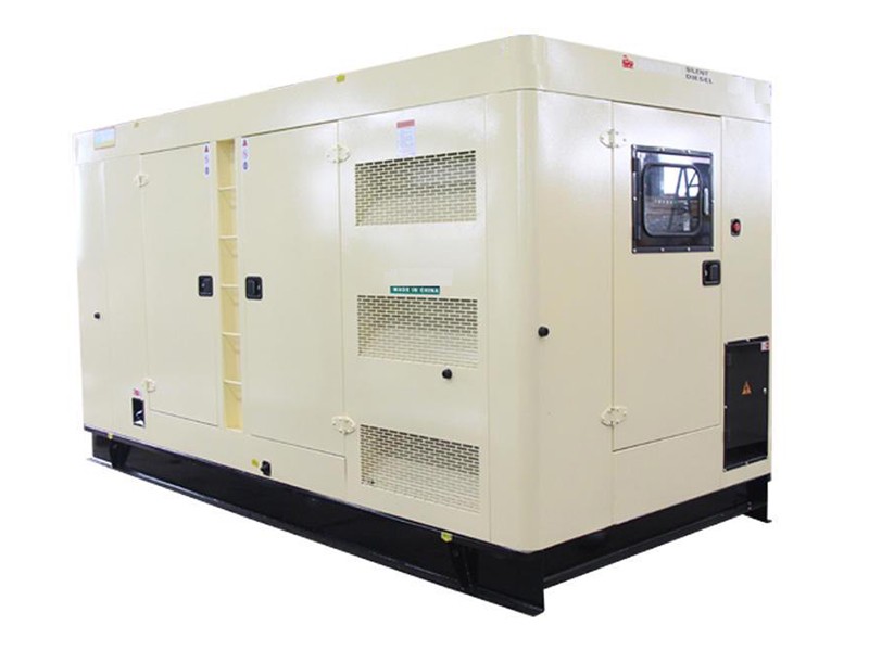 Shipping container generator set